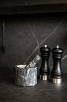 Keuken vijzel Wenko 55080100 Marmer - thumbnail