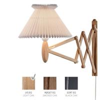 LE KLINT Sax 224-6/17 Wandlamp - Licht eiken met papieren kap - Wit - thumbnail