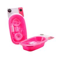 Baby rose babybad met accessoires 8 delig - thumbnail