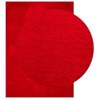 Vloerkleed laagpolig zacht en wasbaar 200x280 cm rood - thumbnail