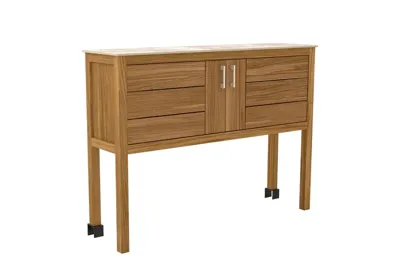 Passion Grills | Buitenkeuken Onderdeel | Milano Opzetkast | 120 x 29 cm | Albastro Cream