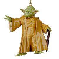 Ornament plastic yoda l8cm Kurt S. Adler - Kurt s adler - thumbnail