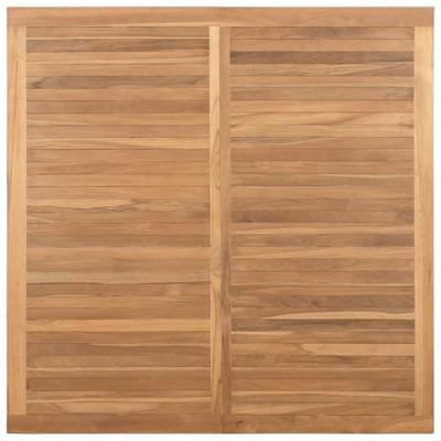 Salontafel Bruin 110 x 110 x 45 cm Massief teakhout