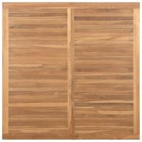 Salontafel Bruin 110 x 110 x 45 cm Massief teakhout - thumbnail