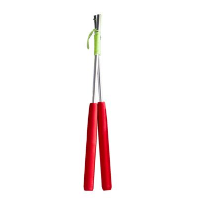 Eureka aluminium diabolo stokken rood