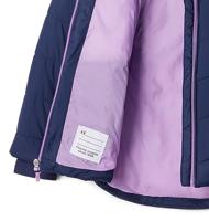Columbia Katelyn Crest™ II Hooded Jas Kinderen Collegiate Navy 140 - thumbnail