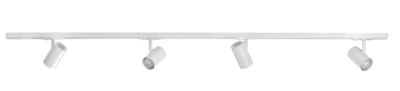 Highlight Railsysteem Trackline 150 cm + 4 cilinder spots wit Highlight Railsysteem Trackline 150 cm + 4 cilinder spots wit