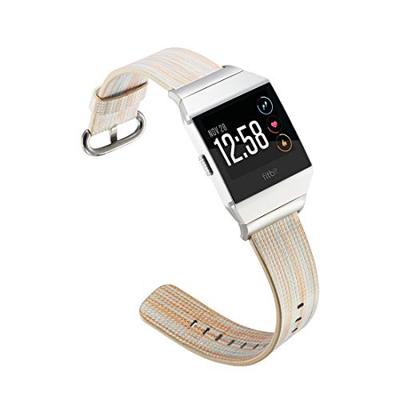 Fitbit Ionic TPU bandje - Zalm / Wit Fitbit Ionic TPU bandje - Zalm / Wit