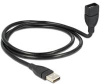 Delock 83500 Kabel USB 2.0 Type-A male > USB 2.0 Type-A female VormKabel 1 m - thumbnail