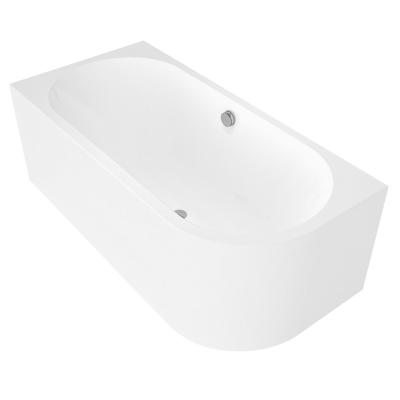 Ligbad Polysan Viva 180x75x60 cm Asymmetrisch Links Wit Polysan Ligbad Polysan Viva 180x75x60 cm Asymmetrisch Links Wit Polysan
