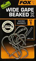 Fox Edges Wide Gape Beaked X 10st. Size 1 - thumbnail