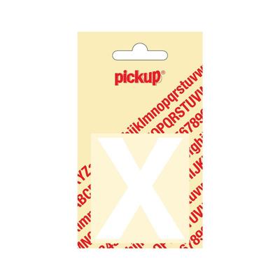 Deco letter x helvetica wit 60 mm Pickup - Pickup