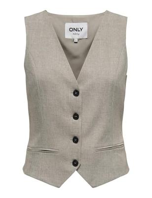 Only Onllinda S/l Mel Fit Waistcoat Tlr Noos Gilets Fungi