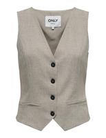 Only Onllinda S/l Mel Fit Waistcoat Tlr Noos Gilets Fungi - thumbnail