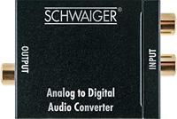 Schwaiger ADW100 513 audioconverter zwart (5 V, 1000 mA, 50 mm, 40 mm, 30 mm, 78 g) - thumbnail