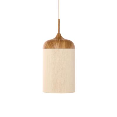 Light & Living Hanglamp 'Dania' Houtlook en touw, 22cm