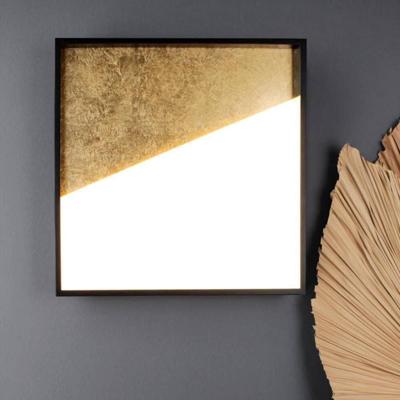 ECO-Light 9360 S GO VISTA LED-plafondlamp LED 25 W Goud, Zwart ECO-Light 9360 S GO VISTA LED-plafondlamp LED 25 W Goud, Zwart