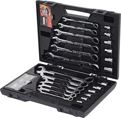 KS Tools 503.4960 Ring-steeksleutelset 30-delig Sleutelbreedte (metrisch) 19 mm