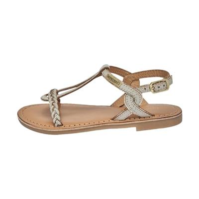 Leren kindersandalen Bappy LES TROPEZIENNES® PAR M. BELARBI beige