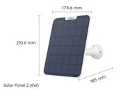 Zonnepaneel Reolink 2 wit 5.8W - thumbnail
