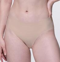 Naadloze slip Airlite Eco - Hipster Classic - Invisible dames onderbroek - Beige - zwart - XL | Dames slip - Onderbroek - Ondergoed - XL - - XL - - thumbnail