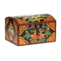 Schatkist Tibetaans met Lotus - thumbnail