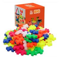 Plus Plus Neon big plus-plus: 100 stuks (3411) - thumbnail