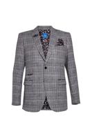 Gentleman Gray XXXL Lureaux - Handgemaakte Nette Schoenen Voor Heren - thumbnail