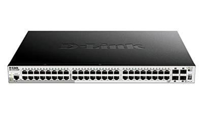 D-Link DGS-1510-52XMP/E Netwerk switch RJ45/SFP+ 48 + 4 poorten 176 Gbit/s PoE-functie