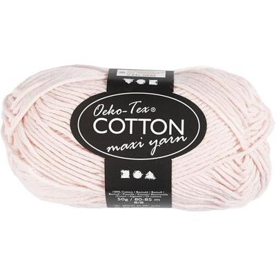 Creativ Company Katoengaren, afm 8/8, l: 80-85 m, dusty rose, 50 gr/ 1 bol Creativ Company Katoengaren, afm 8/8, l: 80-85 m, dusty rose, 50 gr/ 1 bol