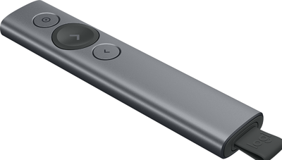 Logitech Spotlight Grijs Draadloze presenter
