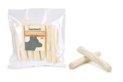 Beeztees Kauwstaafjes wit 10x15-18g