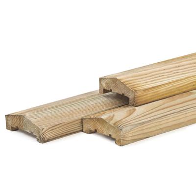 Afdekregel robuust grenen 240 cm Tuindeco - Tuindeco