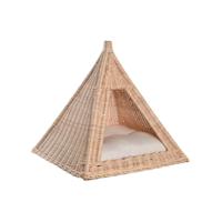 Hondenbed DKD Home Decor Natuurlijk Rotan 45 x 45 x 45 cm - thumbnail