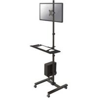 Neomounts FPMA-MOBILE1700 PC/monitor-trolley Aantal monteerbare displays: 1 Display(s) 25,4 cm (10) - 81,3 cm (32) Zwart Zwenkbaar, Roteerbaar, Kantelbaar, In - thumbnail