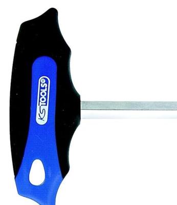 KS TOOLS Ks-tools binnenzeskant schroevendraaier "ergotorqueplus" inside hexagon t-grip ks-tools 8mm