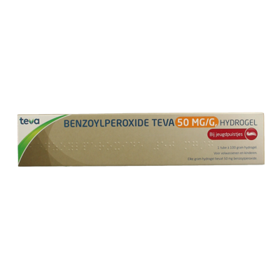 Teva Benzoylperoxide 50mg 5% 100 Gram