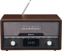 Denver MDA-525DW DARK WOOD Radio DAB+, VHF (FM) Hout-bruin (zijdemat) - thumbnail