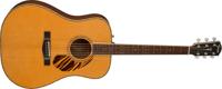 Fender PD-220E Dreadnought Natural elektrisch-akoestische westerngitaar met koffer - thumbnail