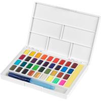 Faber Castell FC-169736 Waterverf Faber-Castell In Box Met 36 Kleuren - thumbnail