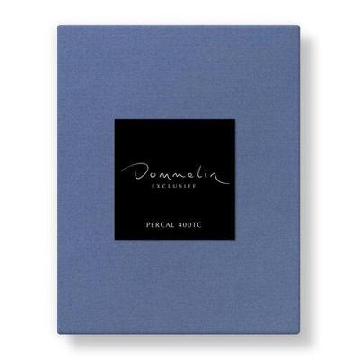 Dommelin Dommelin Hoeslaken Uni Percal 400TC 741 Celestien 120x220/30