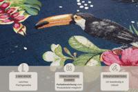 Hanse Home - Flair In- und Outdoor Carpet Tropical Dream Blue Multicolored - 80x165 cm - thumbnail