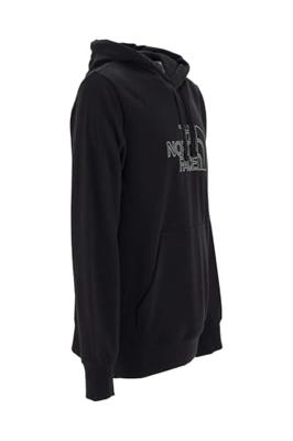 The North Face Drew Peak Light Hoodie Trui Heren TNF Black/Duck Green M