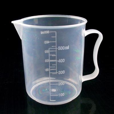 500ml dunne sectie PP kunststof kolf digitale meetgereedschappen Cup cilinder schaal maatregel glas Lab laboratorium (transparant) 500ml dunne sectie PP kunststof kolf digitale meetgereedschappen Cup cilinder schaal maatregel glas Lab laboratorium (transparant)