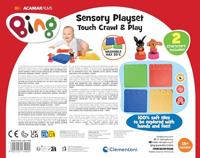 Clementoni baby - sensorische speelmat bing met speelfiguren, 6dlg. - thumbnail