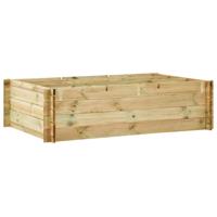 vidaXL Plantenbak verhoogd 150x100x40 cm geïmpregneerd hout - thumbnail