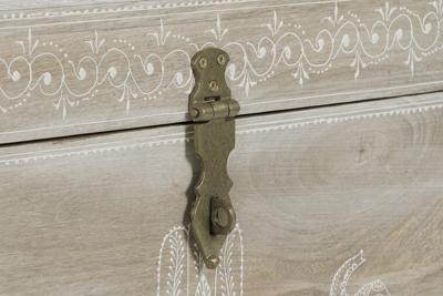 Koffer DKD Home Decor Mangohout Hout MDF 78 x 43 x 45 cm