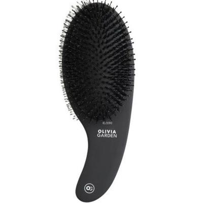 Olivia Garden Boar and Nylon Bristle Matt Black Olivia Garden Boar and Nylon Bristle Matt Black