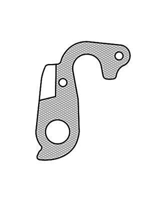 Union derailleurpad gh-112 met schroefset m4x0.7 - thumbnail