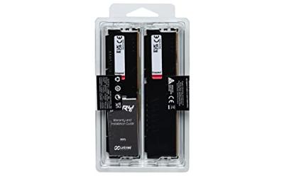 Kingston FURY Beast Werkgeheugenset voor PC DDR5 32 GB 2 x 16 GB On-die ECC 5200 MHz 288-pins DIMM CL40 KF552C40BBK2-32 Kingston FURY Beast Werkgeheugenset voor PC DDR5 32 GB 2 x 16 GB On-die ECC 5200 MHz 288-pins DIMM CL40 KF552C40BBK2-32